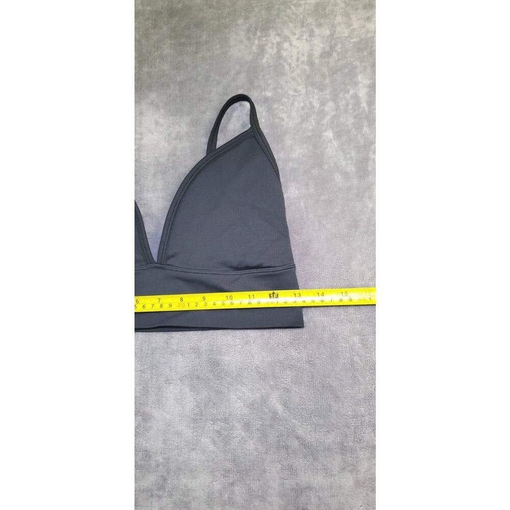 Athleta‎ Aurora Triangle Bra Size M Women's Black Activewear Gym Hiking Yoga C31 - Picture 4 of 8